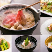 嬉野温泉 旅館 吉田屋 迷ったらこれっ!【3月~5月限定】春爛漫!佐賀牛&春食材で作る懐石コース 貸切風呂付