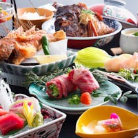 皆生温泉 四季を奏でるさらさの宿 皆生つるや 【温泉旅行に最適!リーズナブルに会席料理】境港水揚げ旬魚&鳥取県産巻しゃぶ!さらに名物の鯛の荒炊き