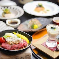 市川別館 晴観荘 【美味少量】上州牛ミニステーキ付、量は少なくても美味しいものを…女性やシニアに最適<個室風会場食>