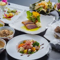 茶玻瑠 【カップル・ご夫婦におすすめ】夕食懐石~お肉もお魚も二人でシェア~