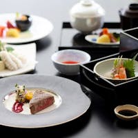 夕凪の湯HOTEL花樹海 【週末72時間タイムセール】最大20%OFF!【厳選会席~竹時雨~】国産牛ステーキ付