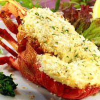 島、海、望む みかんの丘の貸切湯 ボンファム 【お魚グレードUP~伊勢海老~】伊勢海老テルミドール×基本のフルコース