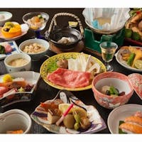 琵琶湖グランドホテル・京近江 【露天風呂付客室 京近江】 特選松茸会席プラン 8/21~10/10