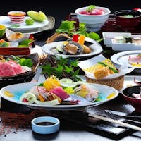景勝の宿 浜千鳥の湯 海舟 サマーセール【ポイント最大15倍】厳選食材×旬替わり会席 名産熊野牛を味わう季節の趣好会席 1泊2食