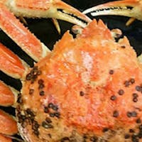 料理宿やまざき 【黄タグ付ブランド越前蟹1キロサイズのみ使用】1番人気!夕食はかに料理に地魚お刺身小皿盛り付き。