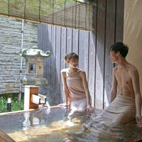 熱海温泉 湯宿一番地 【カップル,夫婦】<記念日>無料貸切露天&個室食で温泉デートプラン<チェックアウト11時>