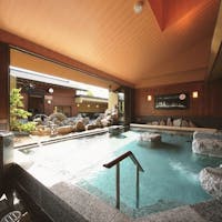 東道後のそらともり 【定番プラン】2食付プラン(夕食は会席コース)広々とした半露天風呂付客室を満喫!岩盤浴も使い放題!