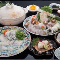 淡路島洲本温泉 海月館 【冬季限定】ぷるぷる濃厚!白子付!淡路島3年とらふぐてっちり鍋プラン