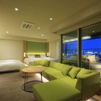 ザ シンギュラリ ホテル & スカイスパ アット ユニバーサル・スタジオ・ジャパン 星空と夜景を独占できる個室露天風呂付きの特別室 グループ旅行や女子会の思い出に(朝食付)
