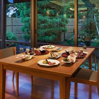庄川温泉風流味道座敷 ゆめつづり 【市場直送・新鮮】 月替わり会席/夢厨房 レストラン食