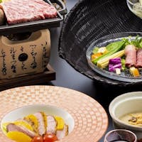 和の宿 ホテル祖谷温泉 【慈食キュイジーヌ 祖谷スペシャル会席】料理人気第3位! 阿波牛鉄板焼きと山の幸プラン