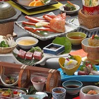 海辺の宿 皆生菊乃家 【地の物会席】海の幸も鳥取和牛も楽しめる鳥取の旨いものを集めたスタンダードプラン