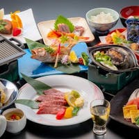 はわい温泉 千年亭 【3大美味会席】鳥取和牛オレイン55・活あわび・のどぐろ〇山陰グルメ食べ尽くし