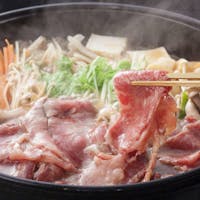花の宿 にしき園 【セレクションセール】【最高級黒毛和牛】みんな大好きスキ焼きプラン