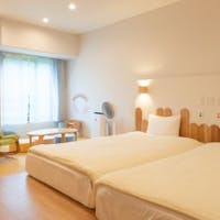 エンゼルグランディア越後中里 【ファミリーデザイナーズルーム】楽しい仕掛け満載でお子様大満足!おむつタオル使い放題でパパママ安心