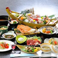 海舟 【早割】30日前までのご予約がお得! 「秋の豪華舟盛付き海鮮会席プラン」 夕朝食どちらもお部屋食