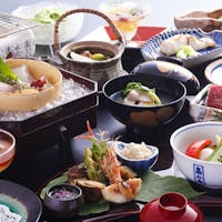 銀水荘 兆楽 【レストラン食】会席料理をレストランにてご堪能