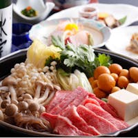 奥飛騨温泉郷 寛ぎの舎 游 【個室食お約束】1日2組限定!特製割り下で味わう飛騨牛すき焼き~安心の個室食確約プラン