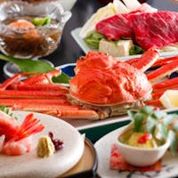 山代温泉 吉田屋 山王閣 【お食事処完成記念】ずわい蟹姿茹で&牛肉料理!人気NO1の新かにグルメ会席が会場食11000円~!
