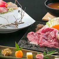 山水館 川湯みどりや 開放感抜群の露天風呂を楽しもう!!鮎の塩焼き食べ放題のハーフバイキングプラン