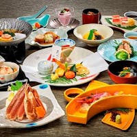 矢田屋 松濤園 【料理長お勧め!】香箱(こうばこ)蟹付き会席