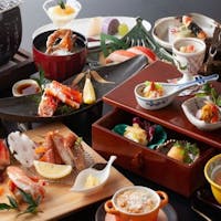 ホテル森の風鶯宿 【全室 露天風呂付き!「四季彩」】<お食事は個室確約>露天風呂付き客室で過ごす。ご夕食は蟹三昧会席