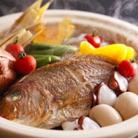 渚の荘 花季 <宝楽焼付き季節の花季会席>旬鮮ダイニングで堪能する新鮮・あつあつ・作りたての旬のご馳走