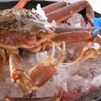 海花亭 花御前 地物かにはゆでかに丸ごと1匹と花咲くお刺身、地物松葉かに1.5匹付きプラン