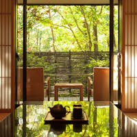 竹泉荘 CHIKUSENSO ONSEN 【オータムセール】~アメニティのギフト特典付き~<特選料理1品付き全10品の懐石料理>