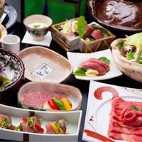 下呂温泉 小川屋 【スイート客室専用】至宝の贅尽くし。7品にA4ランク飛騨牛を使用<特選飛騨牛三昧~極~>