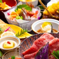 白鷺湯たわらや 【リーズナブルに山中温泉を!四季の山中御膳】牛肉の鍋料理や旬魚など。海の幸と山の幸を少しずつ集めて!