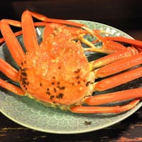 はしば庵 五感にごちそうキャンペーン対象プラン 人気店「居酒屋割烹田村」さん豪華カニ付2万円コースディナー