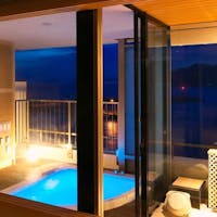 満ちてくる心の宿 吉夢 【和室】露天風呂付特別室(ジャグジー浴槽付) 夕食は料亭でメイン料理二品チョィス