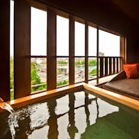 おごと温泉 湯元館 <今こそ滋賀を旅しよう!2しが周遊クーポン>対象プラン〓全室温泉露天付&和室にベットのはなれ葭蘆葦で