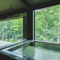 奥定山渓温泉 佳松御苑 【1泊素泊まり】23時チェックインOK・スマートステイ~客室展望風呂付客室で自由気ままに温泉三昧