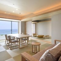 ホテル三楽荘 露天風呂付客室浜水晶・特別室で過ごす贅沢な休日×夕・朝食お部屋食