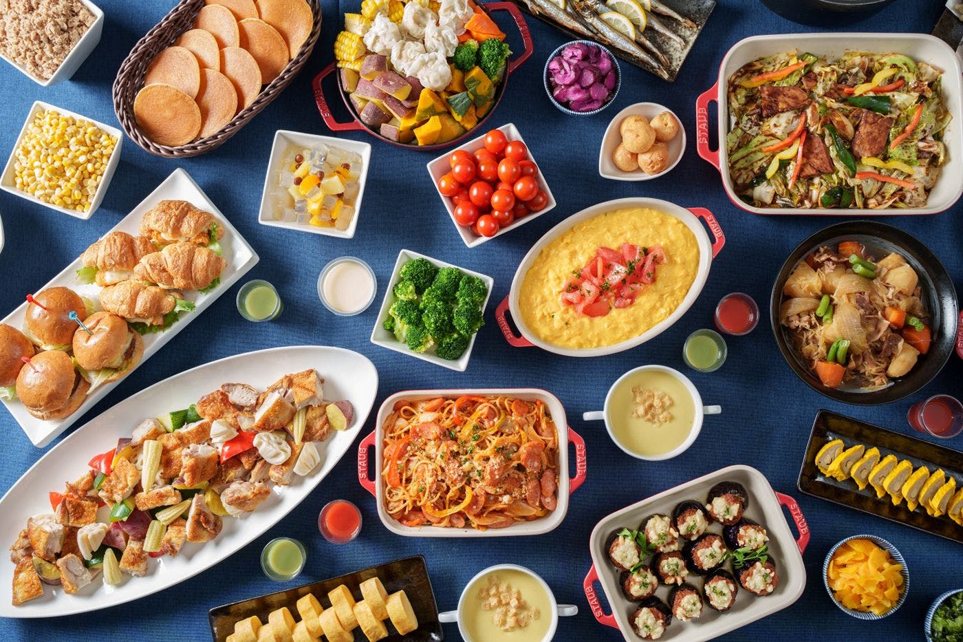 朝食バイキング