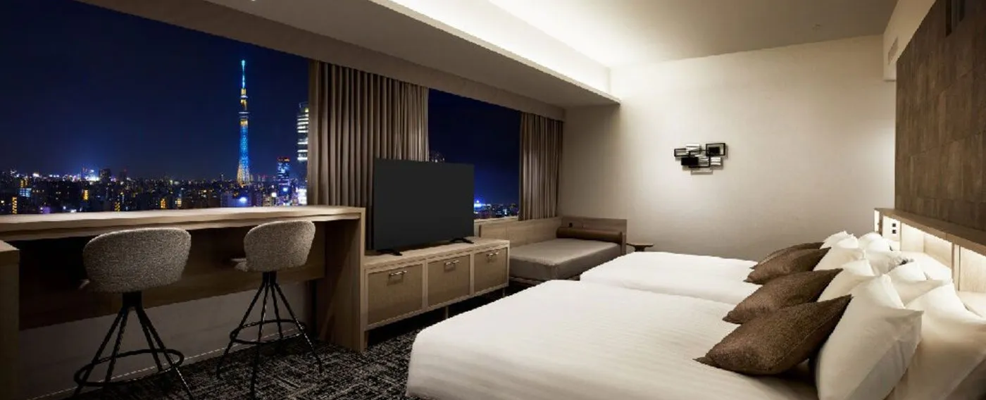 ห้องดีลักซ์ ทวิน วิวทาวเวอร์