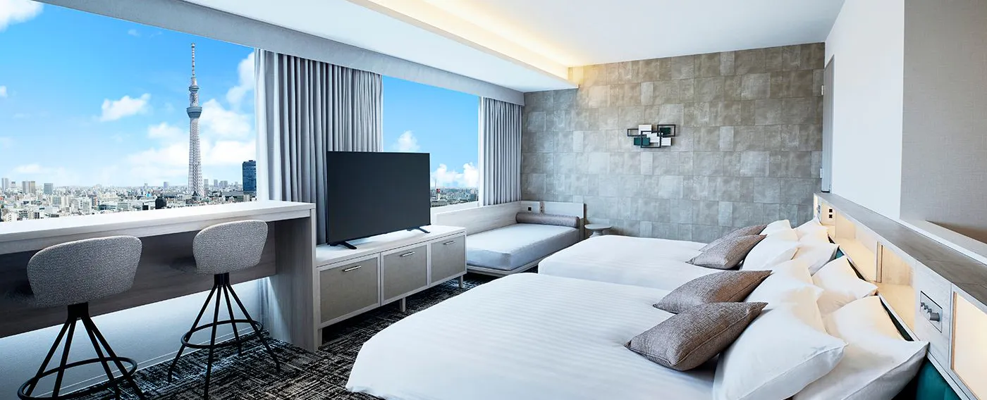 デラックスタワービューツイン(日中)