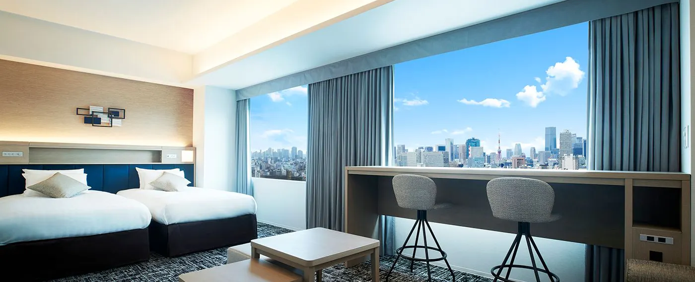 デラックスコーナーツイン(日中)