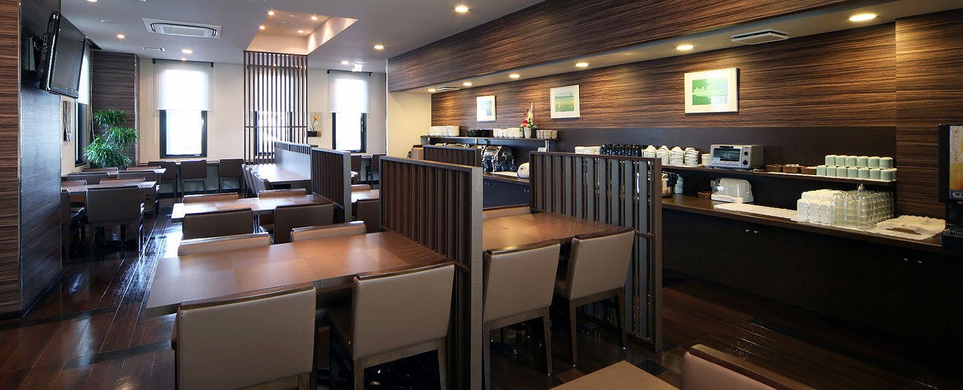 뷔페 아침 식사