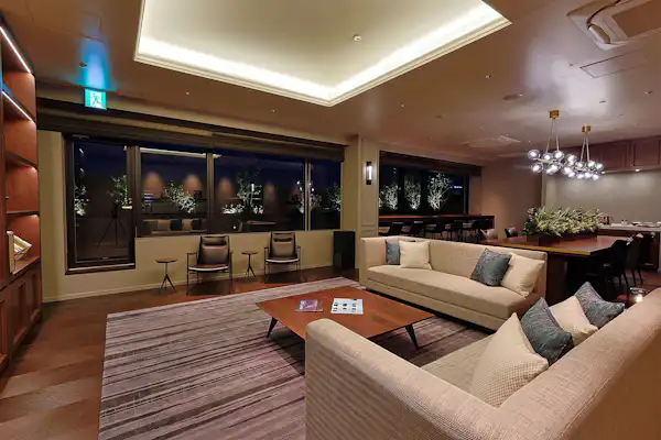 高級角落雙床房