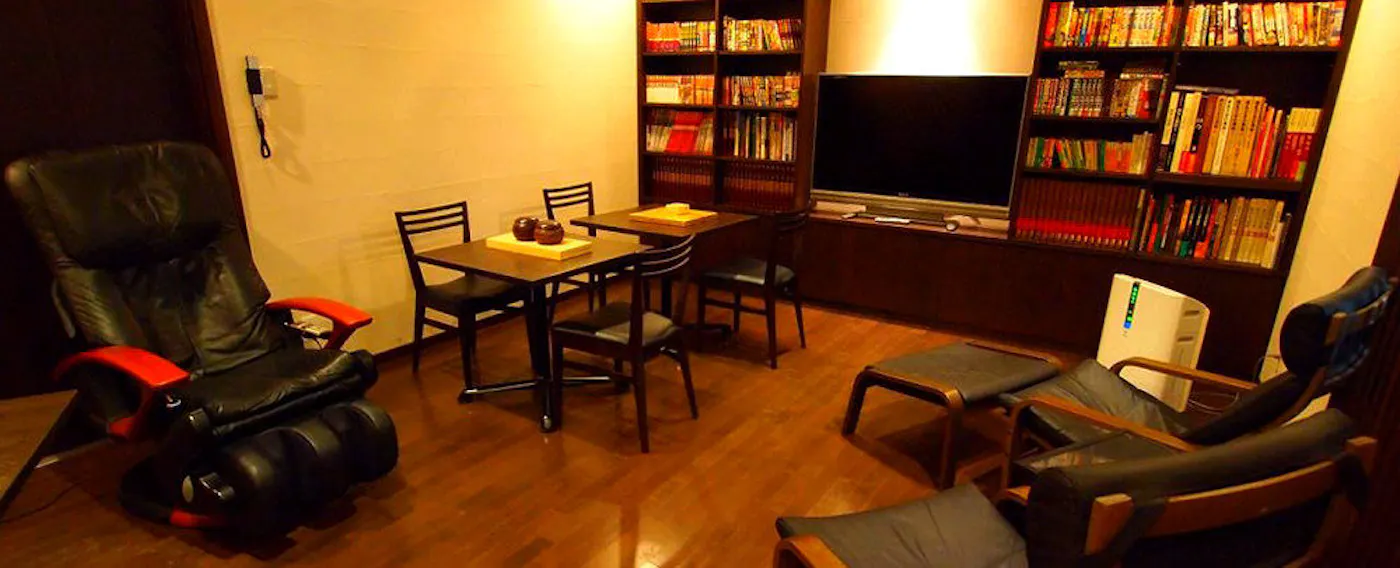 湯上り処(大浴場脇)