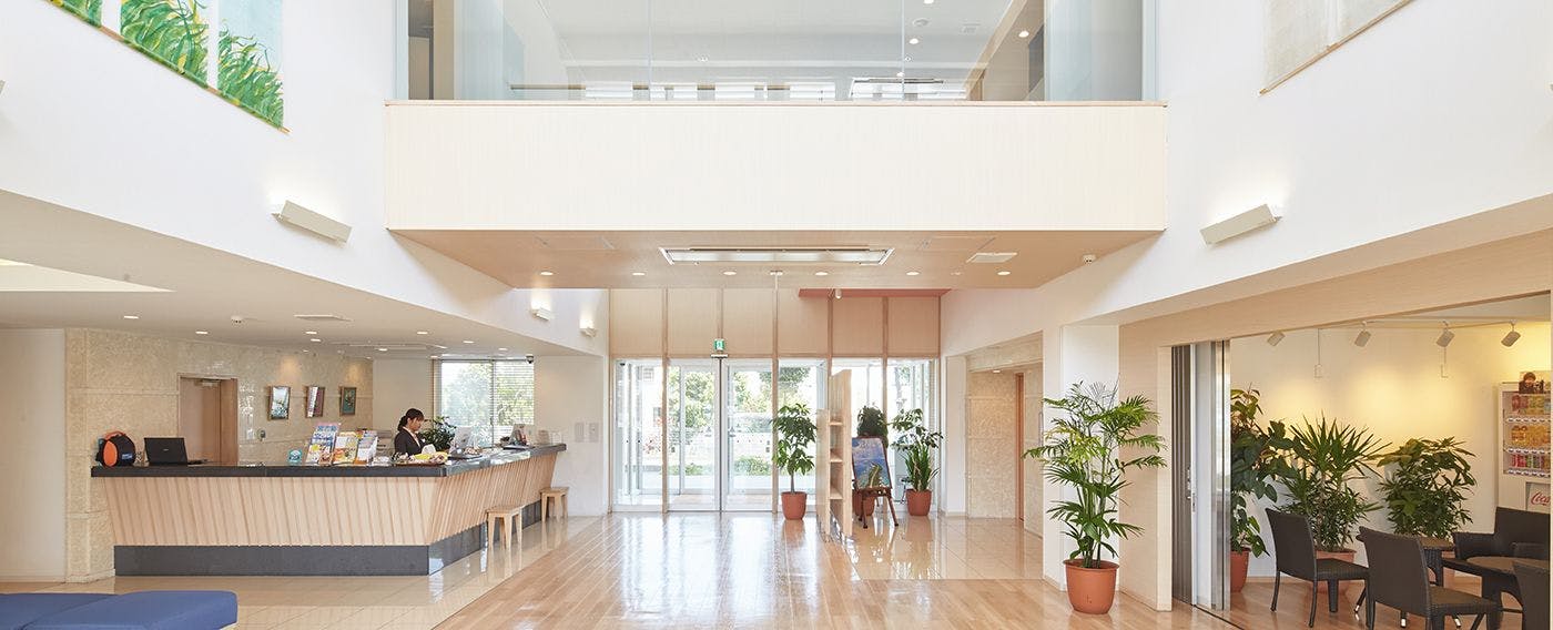 โรงแรม Rising Sun Miyakojima ล็อบบี้ภายใน