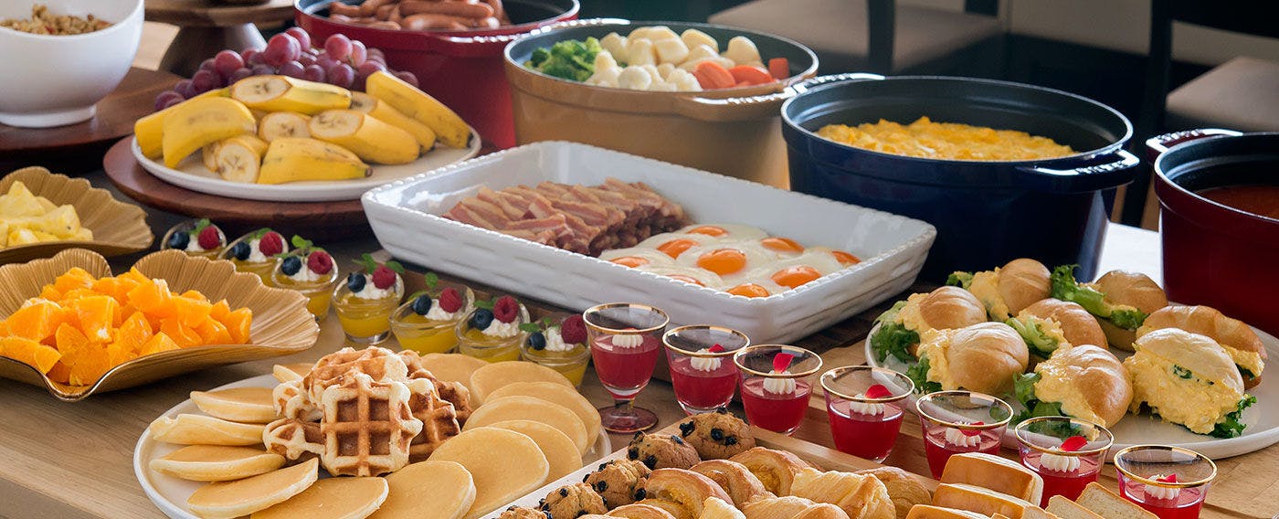 朝食（洋食）　一例