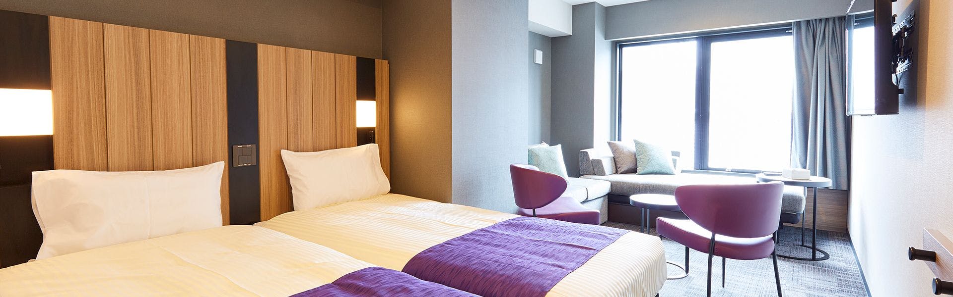 ตัวอย่างห้องพัก