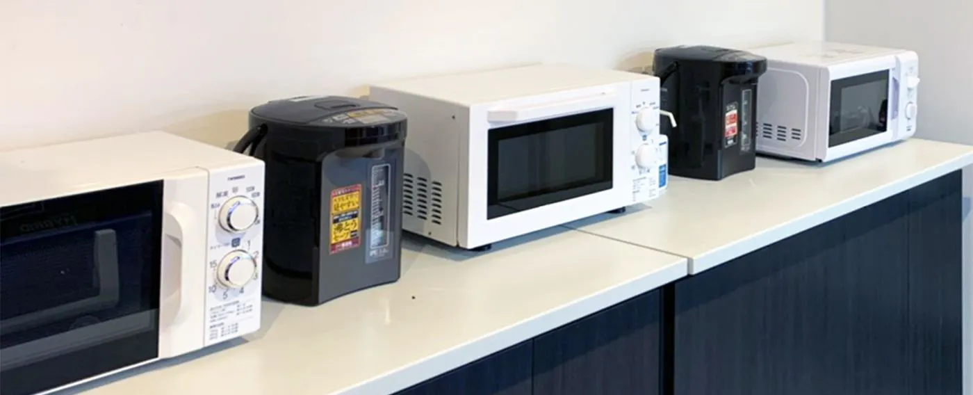 ไมโครเวฟและกาต้มน้ำ