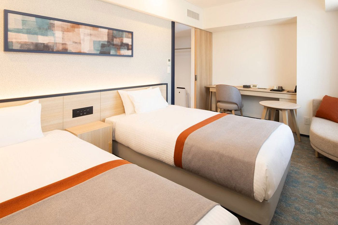 【禁菸】高級雙床房（25平方公尺）