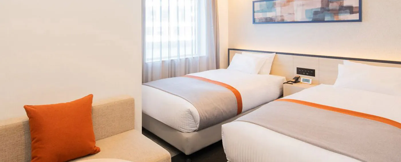 【禁菸】溫馨雙床房(22平方公尺)