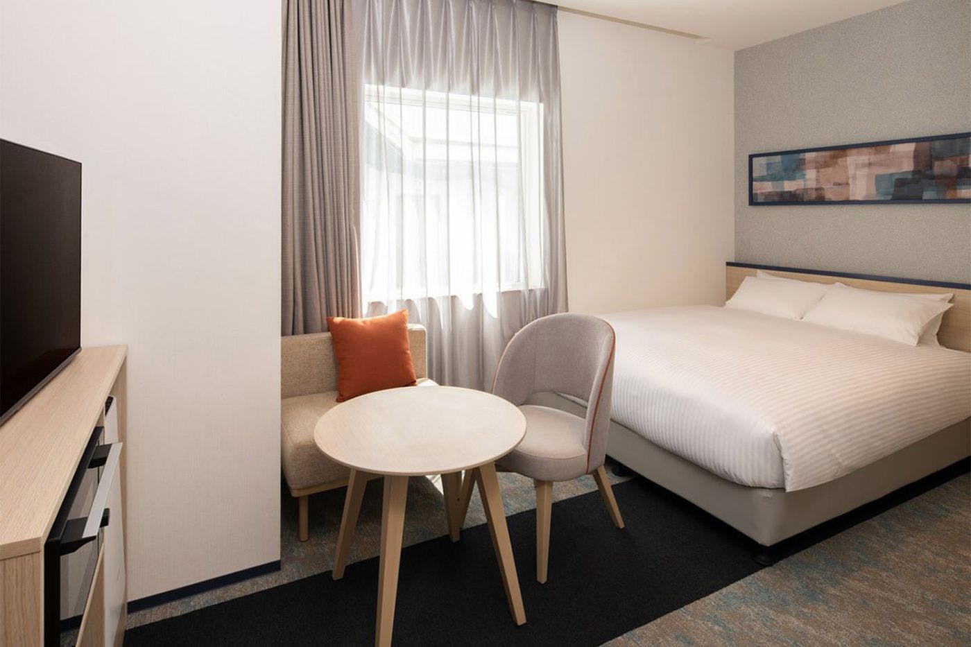 【禁菸】環球雙人房（24平方公尺）